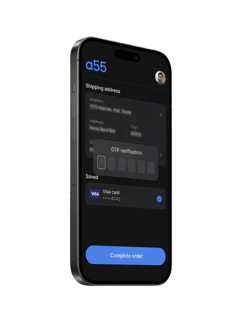 a55 checkout demo